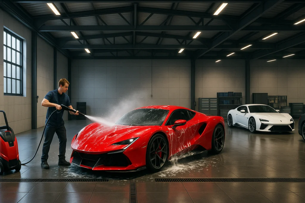 Les bons produits pour laver sa voiture